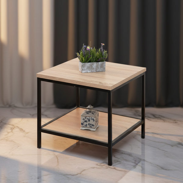 طاولة جانبية كيلي بني صغيرة - TP01