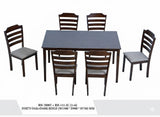 طقم طاولة طعام 6 كراسي RH-7008T + RH-111-2C (1+6)
