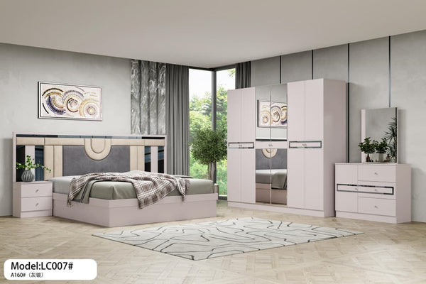 طقم غرفة نوم مودرن كاملة - موديل KW-514# - التصفية الشاملة سلطنة عمان