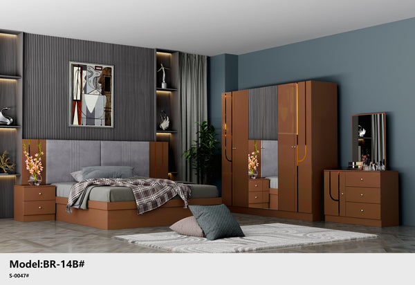 طقم غرفة نوم مودرن كاملة - موديل KW-514# -