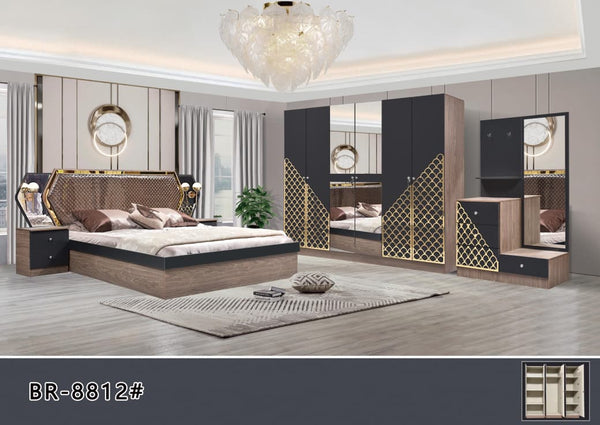 طقم غرفة نوم مودرن كاملة - موديل KW-514#