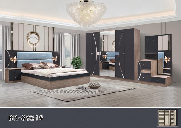 طقم غرفة نوم مودرن كاملة - موديل KW-514# -
