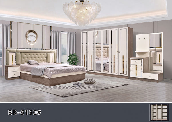 طقم غرفة نوم مودرن كاملة - موديل KW-514# - التصفية الشاملة سلطنة عمان