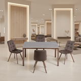 طقم طاولة طعام  4 كراسي DT - 301 + 602