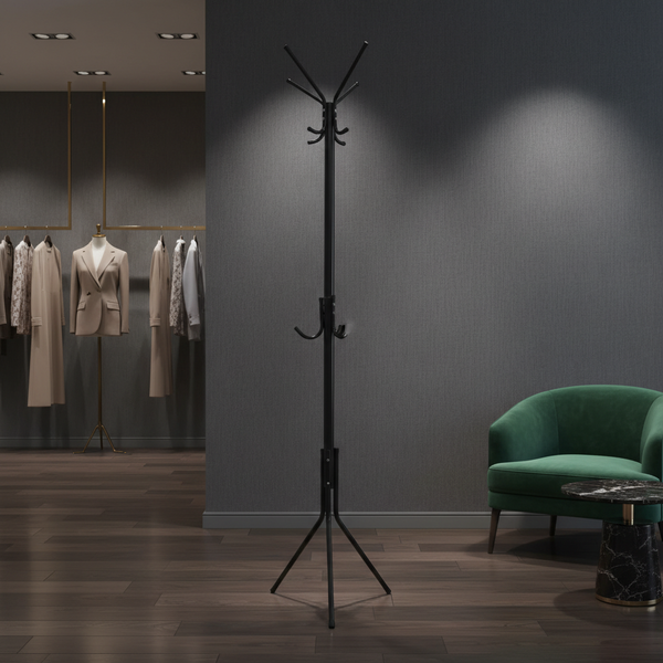 علاقة ملابس معدنية فاخرة بتصميم عصري وأنيق - F111