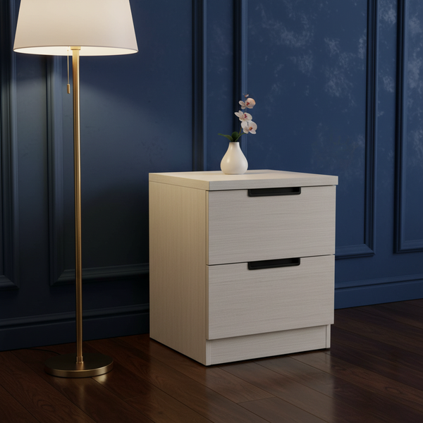 طاولة سرير جانبية (كومودينو) مودرن بلون بيج درجين - NS-888