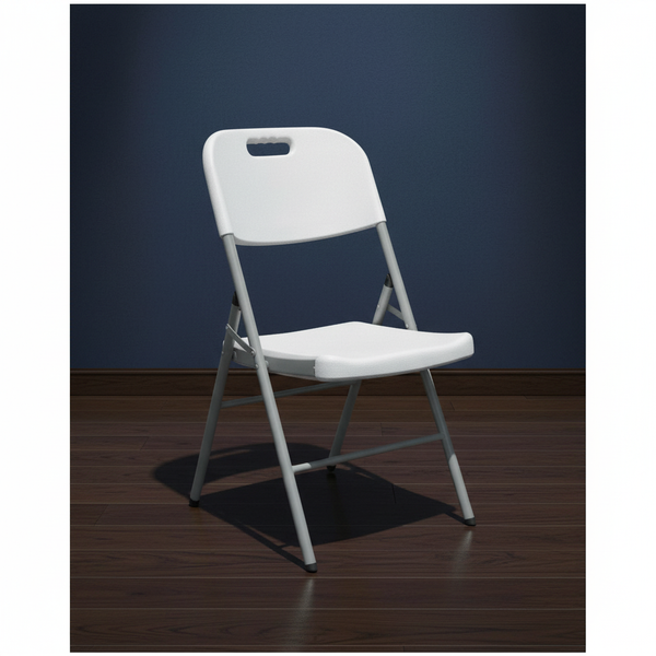كرسي طي بلاستيكي قوي ومريح للاستخدام الخارجي والداخلي - HP-53D