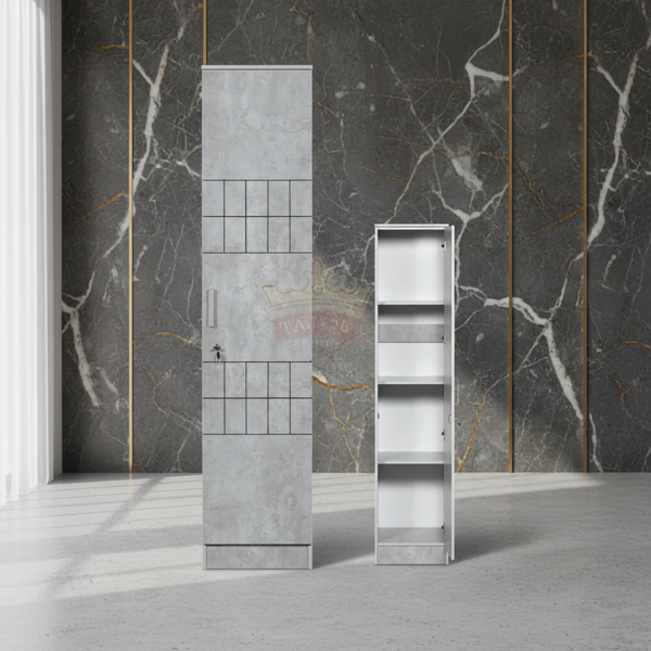 خزانة ملابس وتخزين عصرية بباب واحد طراز WM-41 DELIGHT - التصفية الشاملة